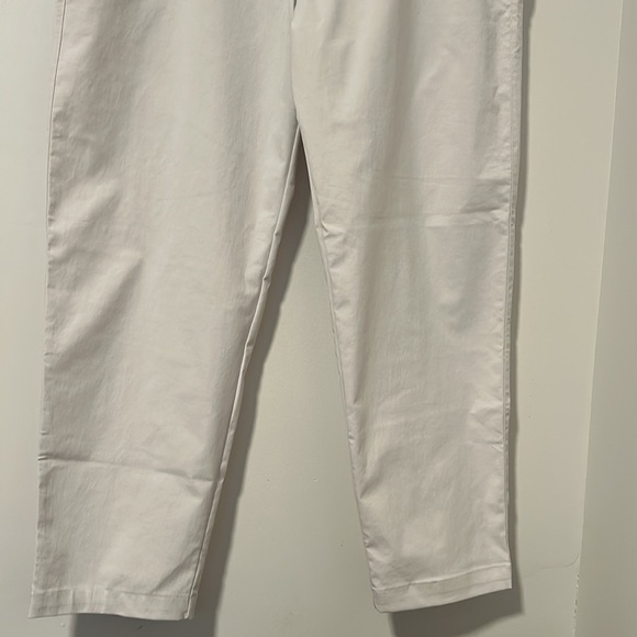 Men’s Lululemon Relaxed Tapered Smooth Twill Trouser Color Bone Size 34 x 27 - Picture 2 of 5